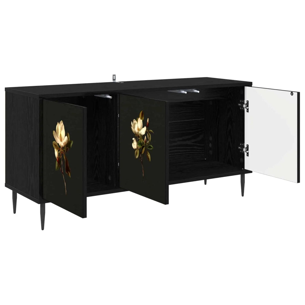 Mobile TV BREMEN 102 x 33 x 51 cm Rovere Nero 8007107