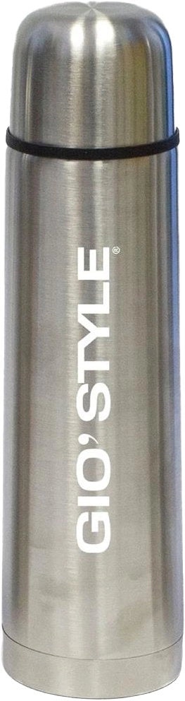 BOTTIGLIA TERMICA 'SILVER' 500 ml -  Ø cm 6,8x24,5 h - GIO' STYLE