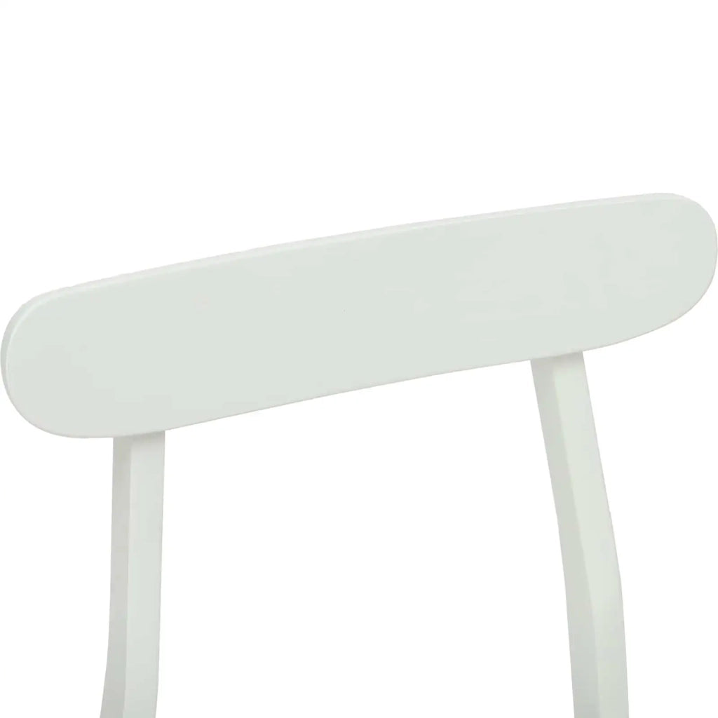 Sedia da pranzo 2 pcs Bianco 43 x 44,5 x 77 cm