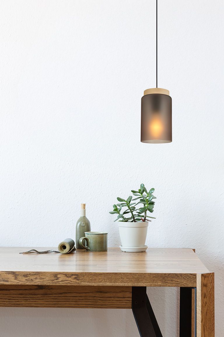 Lampada APP1810-1CP Frosted Grey