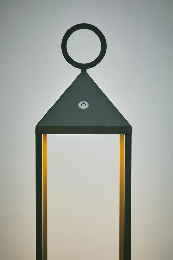 PICNIC Lampada da tavolo portatile LED 2,2W IP54 2700K CRI85 47cm - Antracite - Rossini Group - Design in alluminio pressofuso