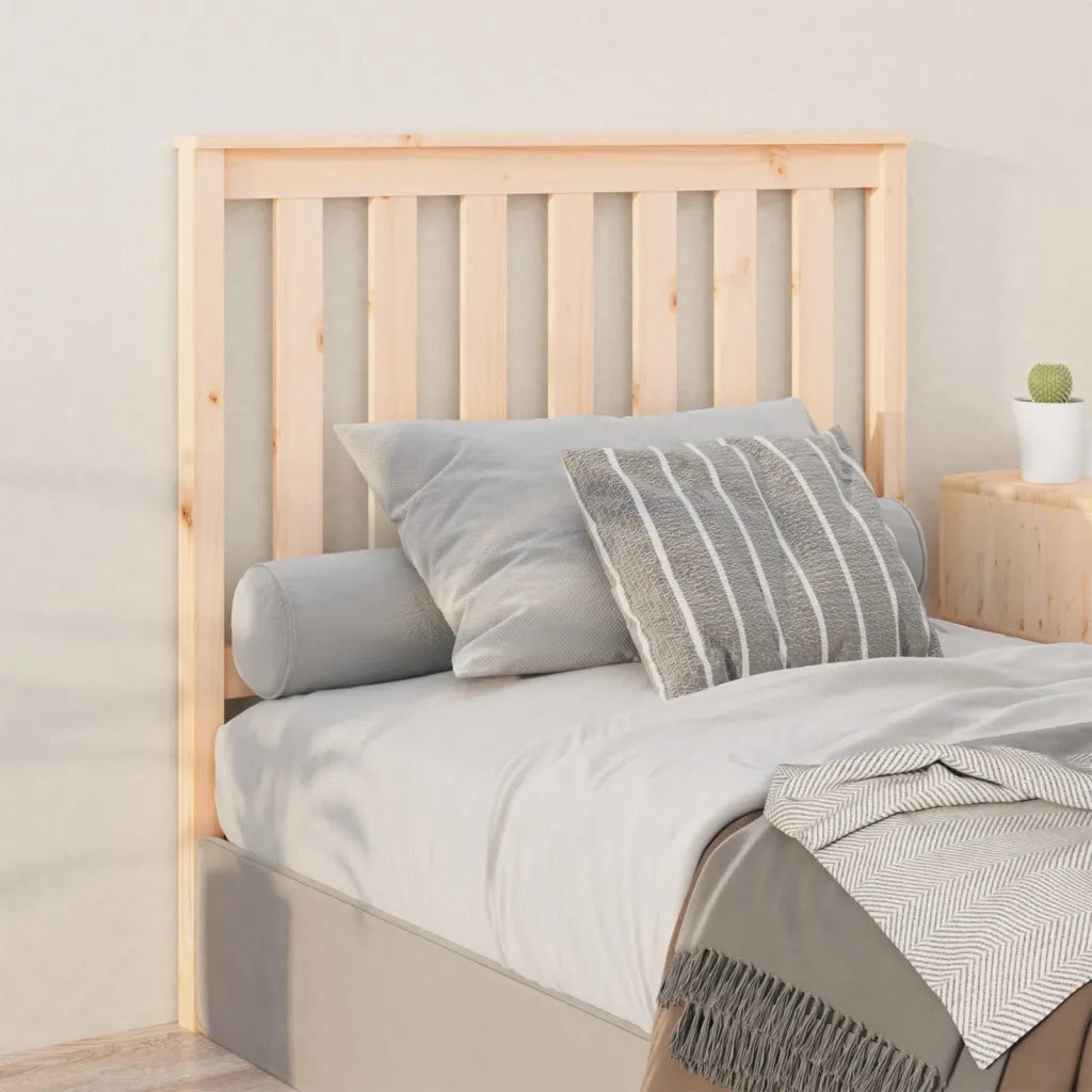 Testiera | Testata per Letto 106x6x101 cm in Legno Massello di Pino