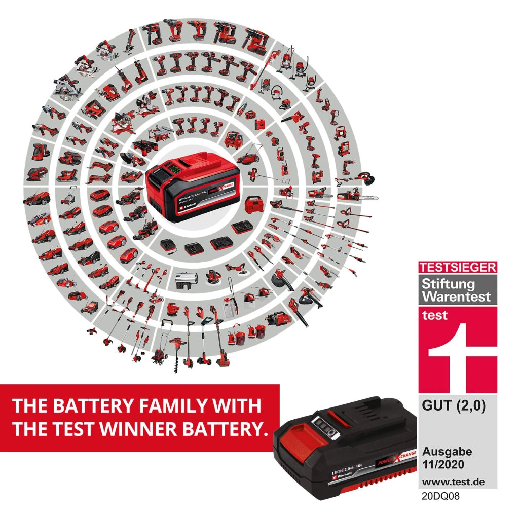 Levigatrice Orbitale a Batteria Einhell Te Os 18 150 Li 150 x 150 x 100 mm