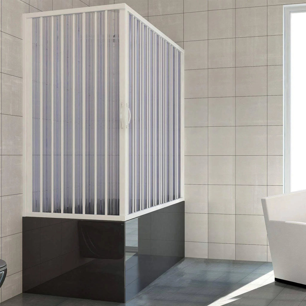 Box sopravasca Nadia 2 anteÊ 70x150 cm con apertura angolare