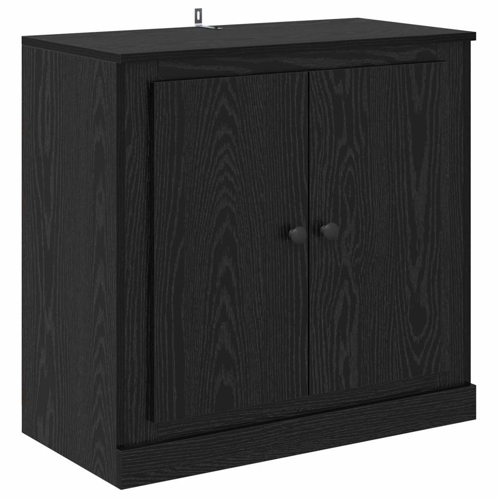 Sideboards con cassetto 3 pcs Rovere Nero 70 x 35,5 x 67,5 cm