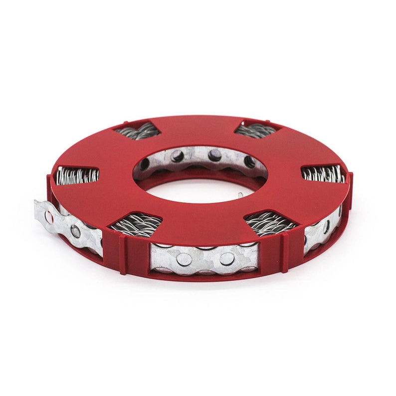 BANDELLA PREFORATA METALLICA- 12 x 0.8 mm - 10 mt- DH- pezzi 1