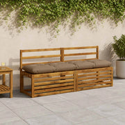 Cuscino per panchina VIANEN 100% Poliestere Tortora 952874