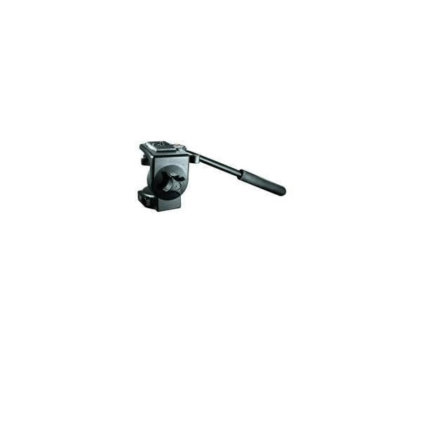 Manfrotto micro fluid video head + qrcp treppiede nero - 128RC