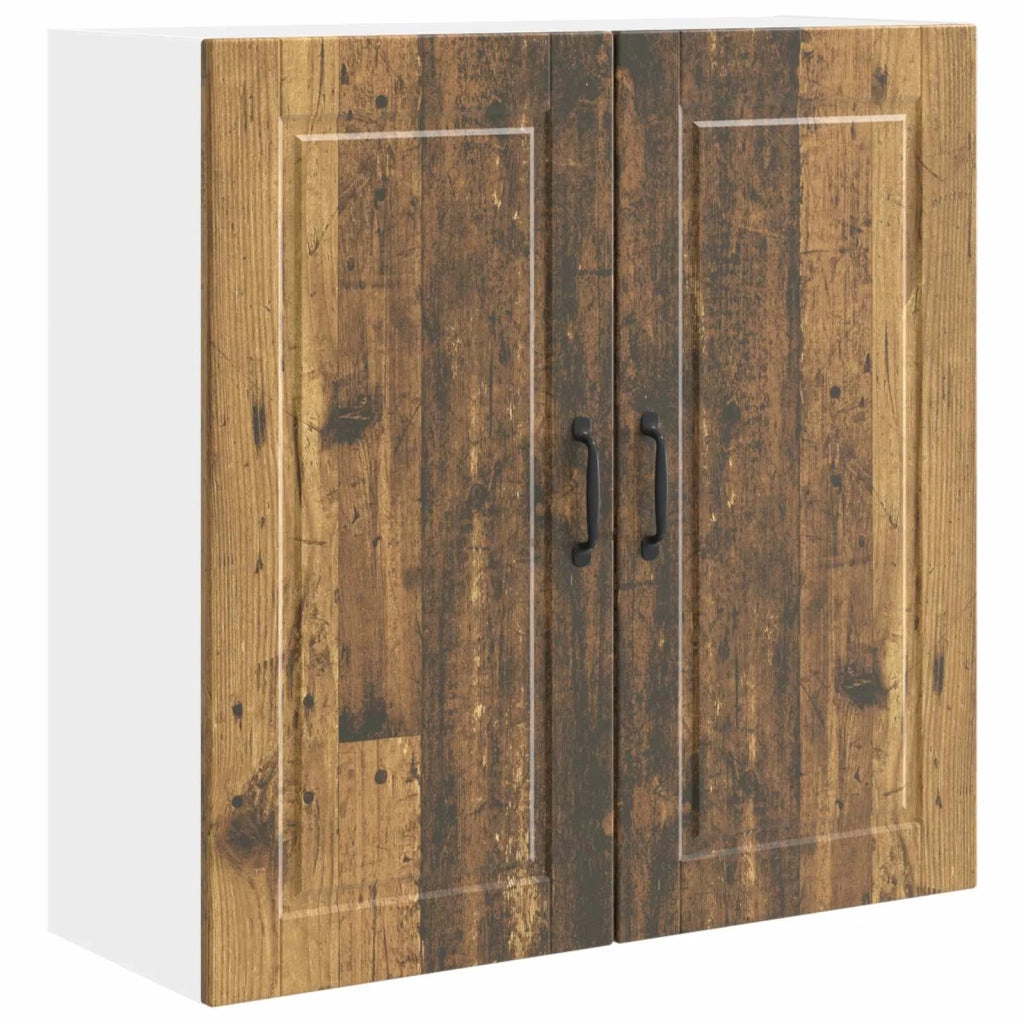 Armadietto a muro PORTO Legno vecchio 80 x 31 x 80 cm
