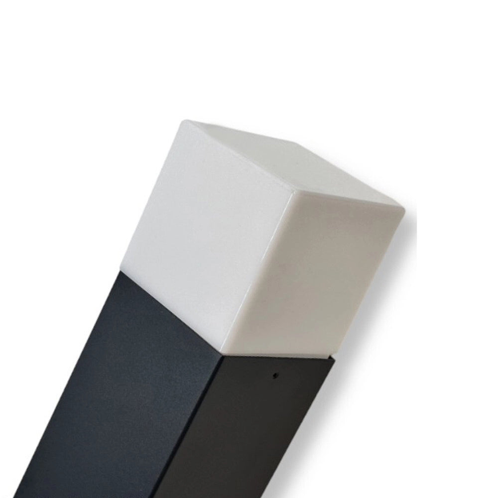 Trade Shop - Lampione Da Giardino Moderno 74 Cm Illuminazione Per Esterno Con Attacco E27 Ip44 740 - Nero