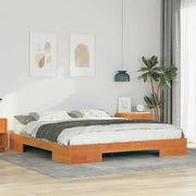Struttura del letto Marrone 200 x 200 cm