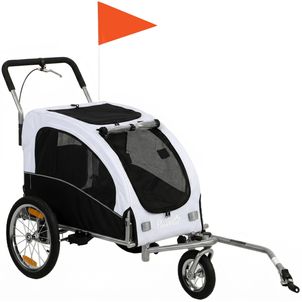 Trasportino per Cani Bici Folding ¨C Minimal ¨C Bianco