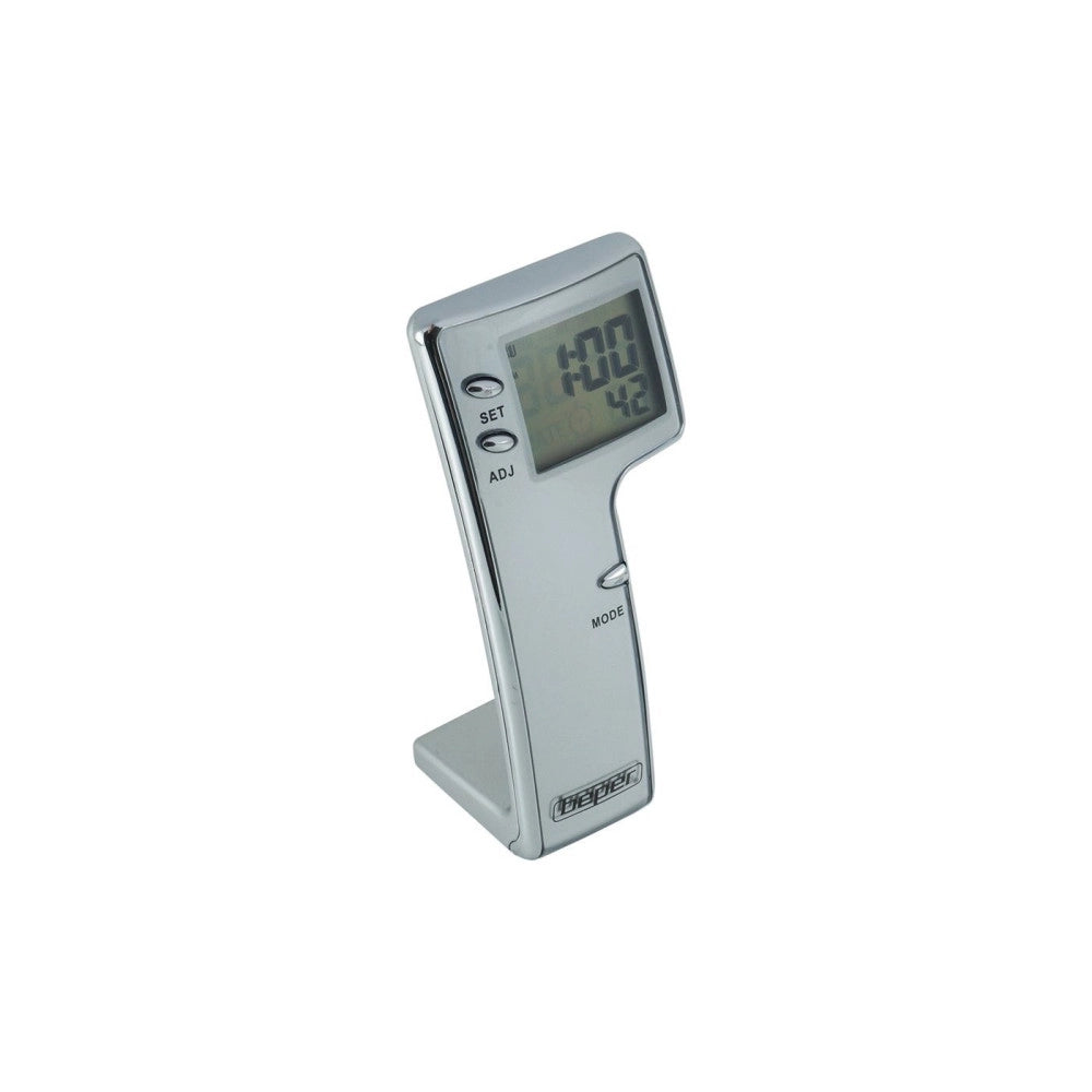 Trade Shop - Sveglia Digitale Orologio Allarme A Batteria Da Tavolo Ufficio Display Lcd Beper -