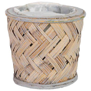 Cesto tondo in legno 16x16x14h cm