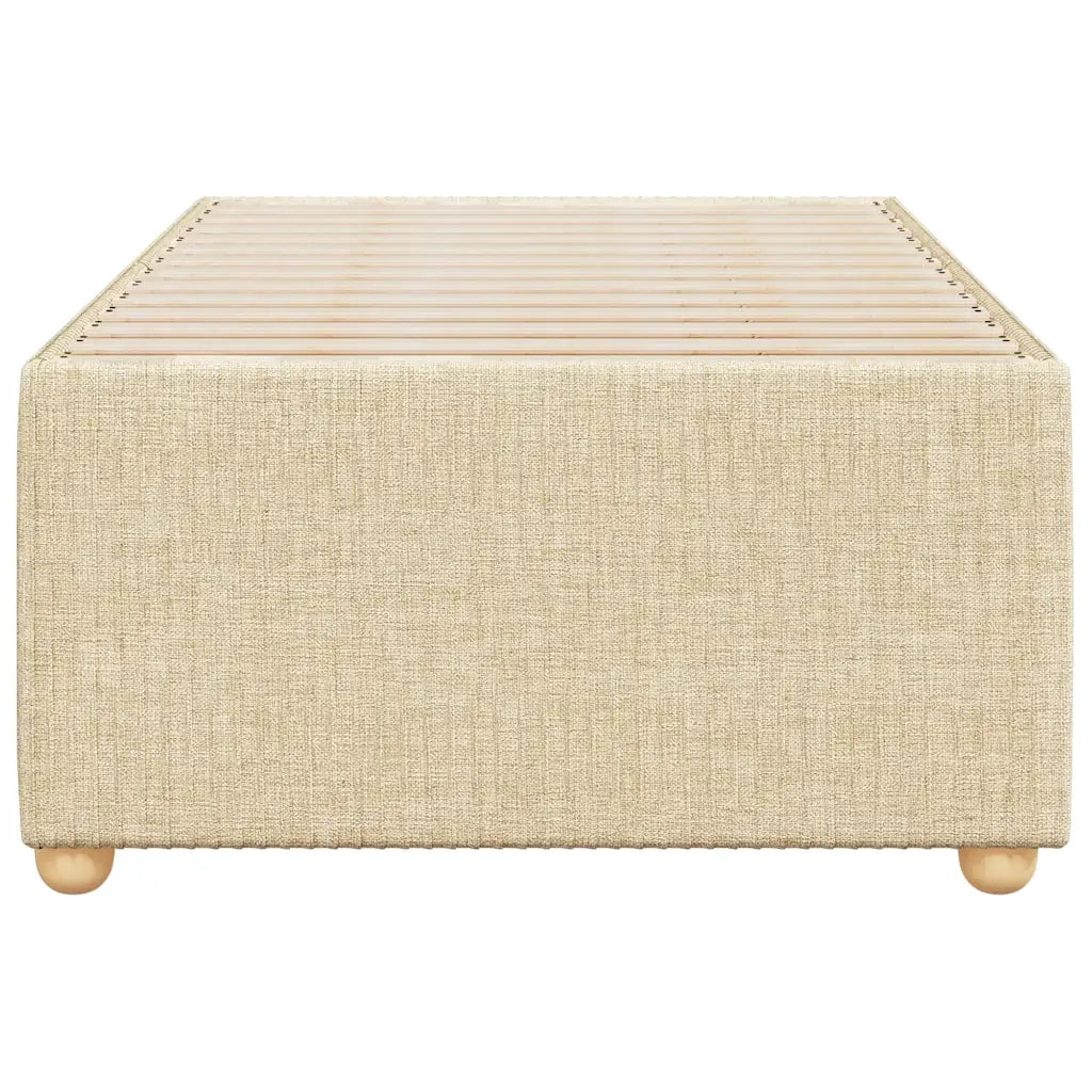 Giroletto senza Materasso Crema 90x190 cm in Tessuto 3284905