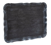 Biscottini Vassoio in legno finitura nera Made in Italy