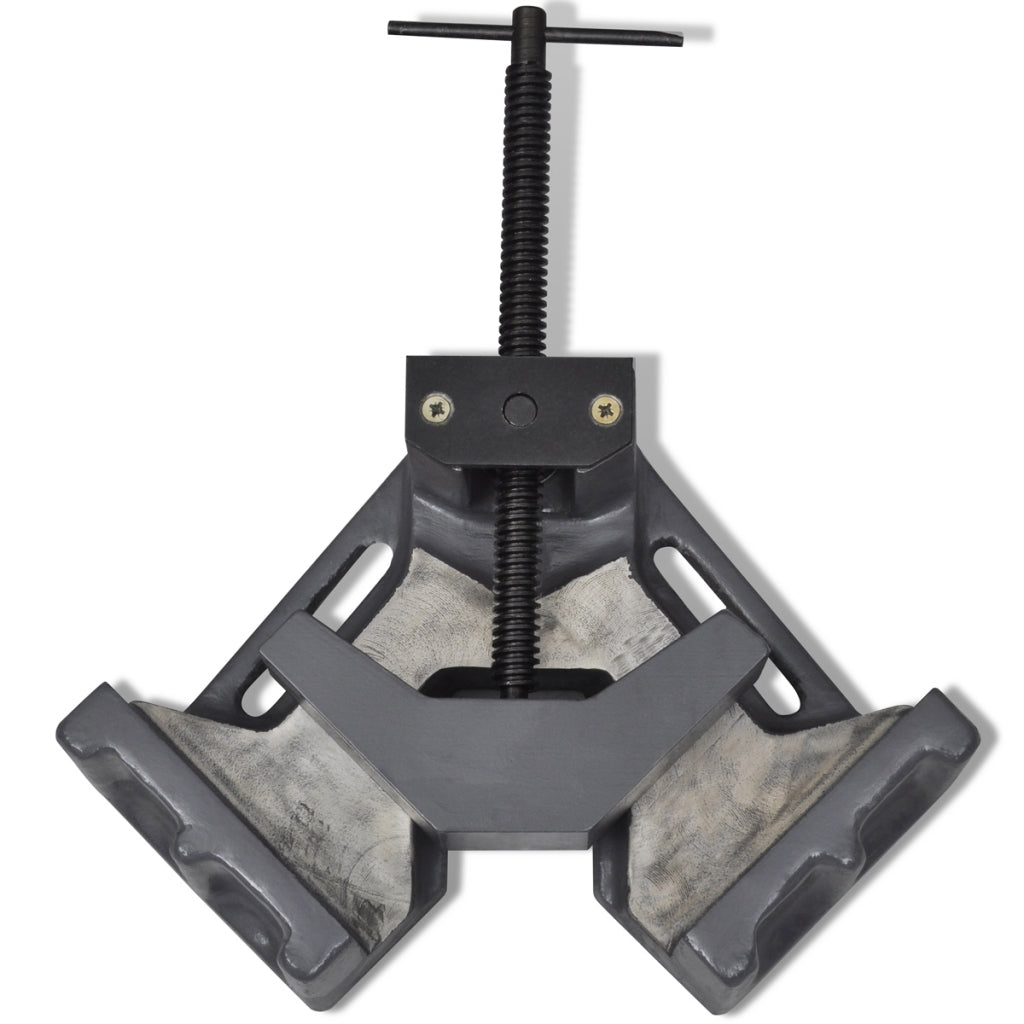 Morsa angolare manuale ghisa grigia 100 mm attrezzi garage officina fai da te 3402095/2