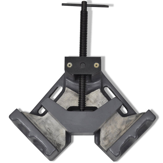 Morsa angolare manuale ghisa grigia 100 mm attrezzi garage officina fai da te 3402095/2