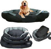 Cuscino per Cani Robusto - Cuscino per Cani Ortopedico - Impermeabile e Lavabile - Cuscino per Cani di Qualità Duraturo - 130x90x26 - fino a 50kg