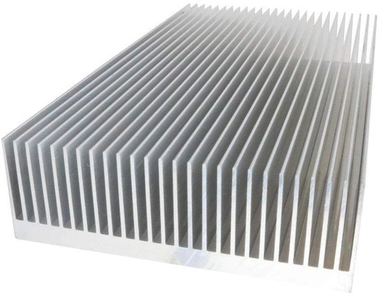 Aluminium radiatore 300 mm per diodi LED ad alta potenza con materiale di fissaggio