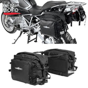 Motore - Deltaleva Motor - Tasche laterale Motor - 2 pezzi - 25L per pezzo - Imbottito acqua - Universale - Rimovibile - 2 Borse da 34x15x31,5cm - Nero