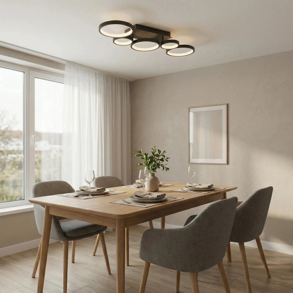 Lampada Da Soffitto Led App1913-c Black