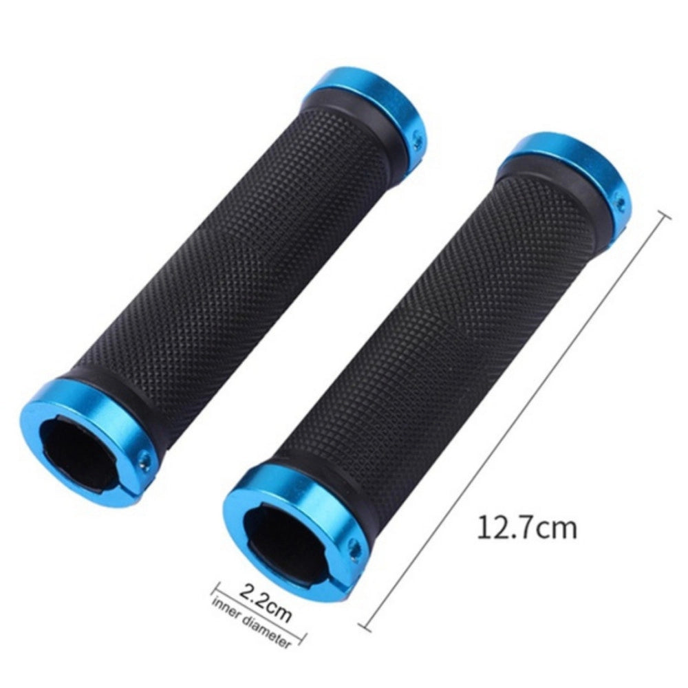 Trade Shop - Coppia Manici Manopole Universali Manubrio Antiscivolo Per Bicicletta Bici Mtb -