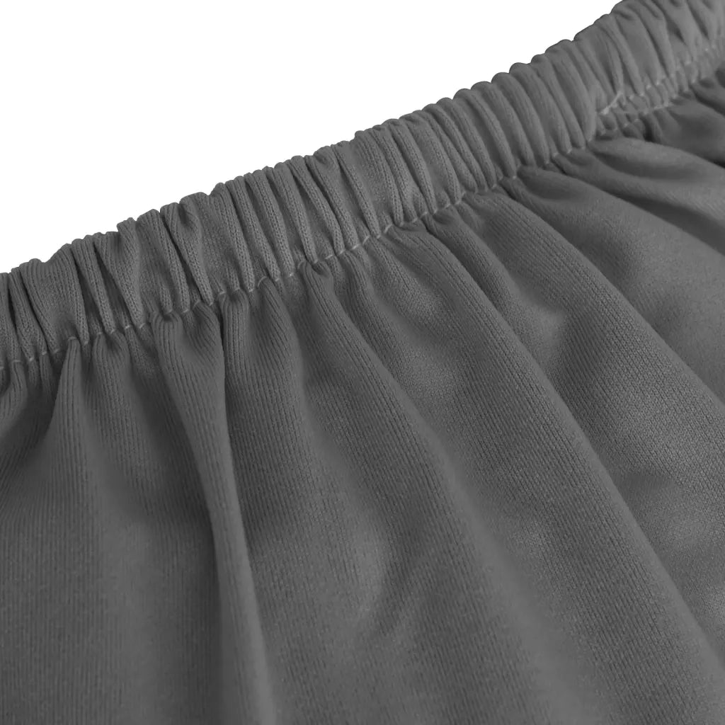 Fodera Elasticizzata per Divano Jersey di Poliestere Antracite CFW4527156