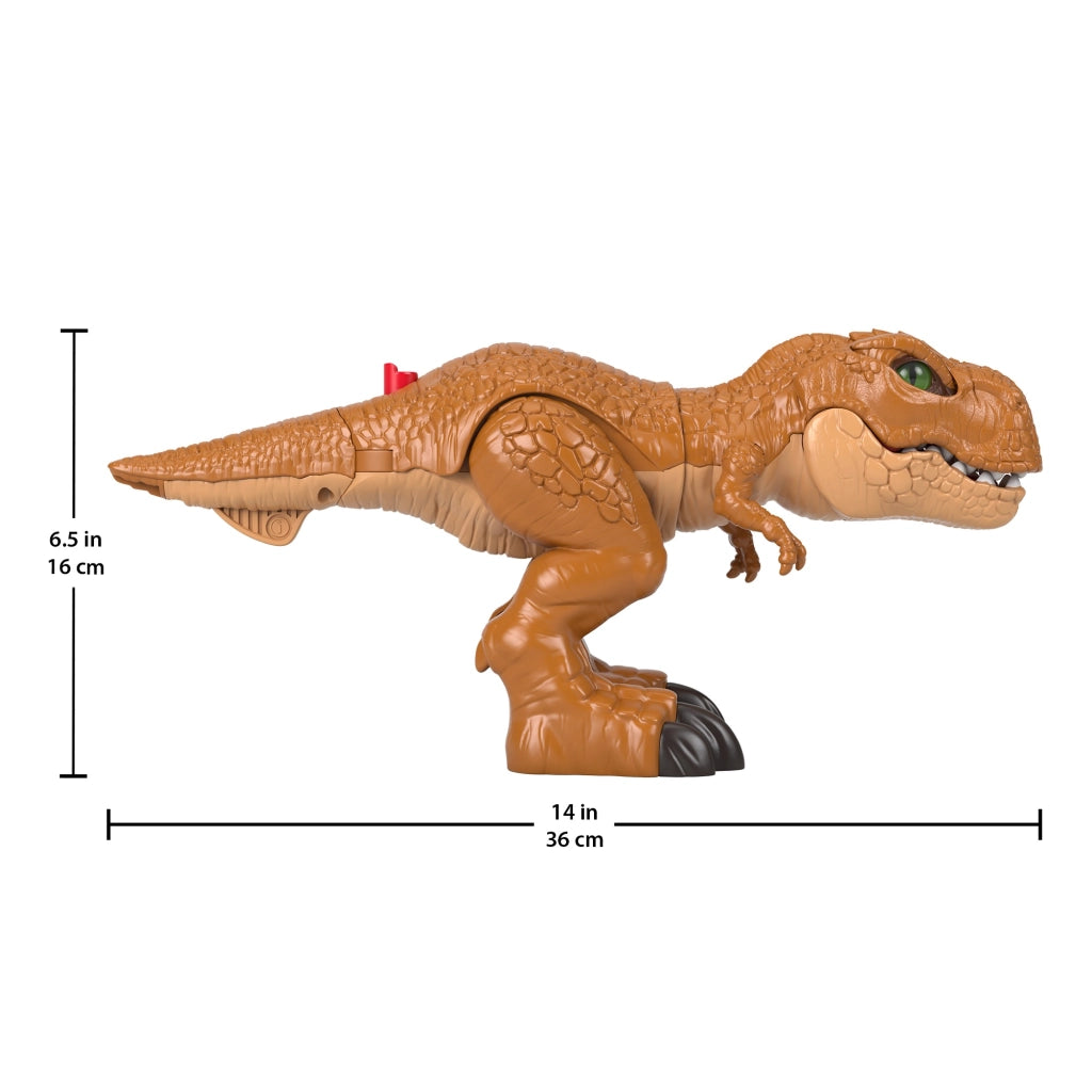 Fisher-Price, Imaginext-Imaginext Jurassic World Ferocissimo Dinosauro T-Rex, Giocattolo per Bambini 3+ Anni, HFC04