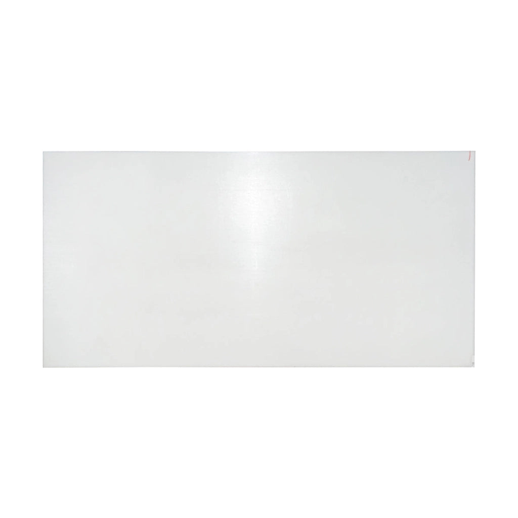 Placca di poliammide, poliossimetilene-poliacetale POM bianca 1000x500x35mm 35.7 Kg