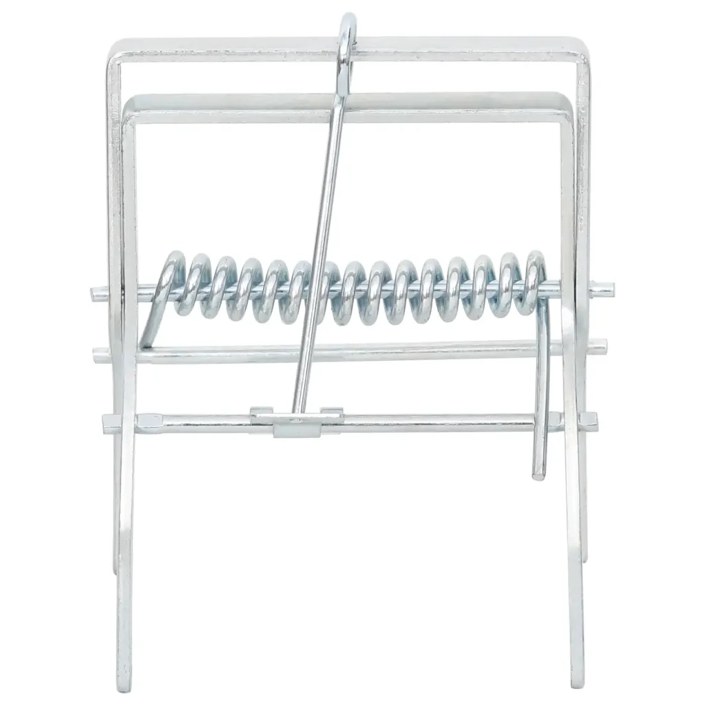 Trappole per Talpe 10 pz Argento Acciaio Zincato 150683
