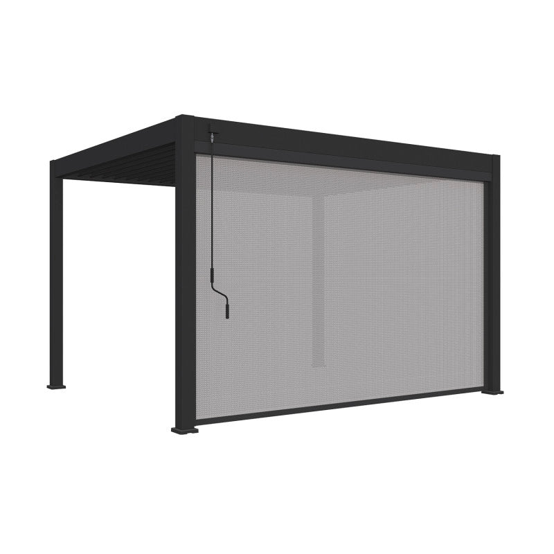 Tenda laterale motorizzata 4M OMBREA VS - Antracite