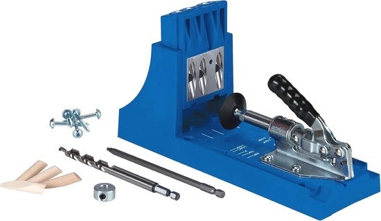 Attrezato per fori a tenone regolabile per lavorazione del legno - Crea giunti resistenti con facilità di regolazione - Adatto per materiali fino a 1,5 pollici