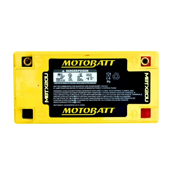 BATTERIA MOTOBATT AGM MBTX20U 12V 21Ah BQ026