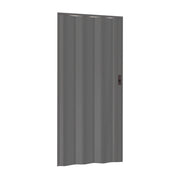 PORTA A SOFFIETTO EFFETTO LEGNO 82x214 cm - Col. Grigio