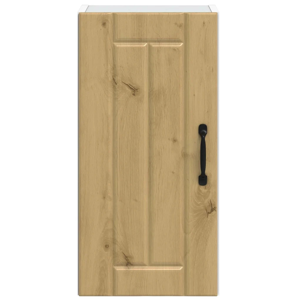 Pensile da Cucina Lucca Rovere Artigianale in Legno Multistrato 853786
