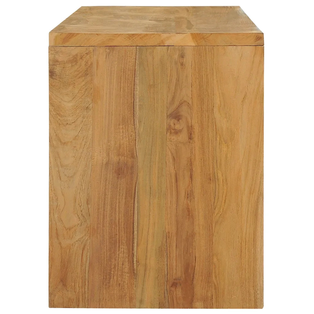Mobile Porta TV 100x35x45 cm in Legno Massello di Teak 288843