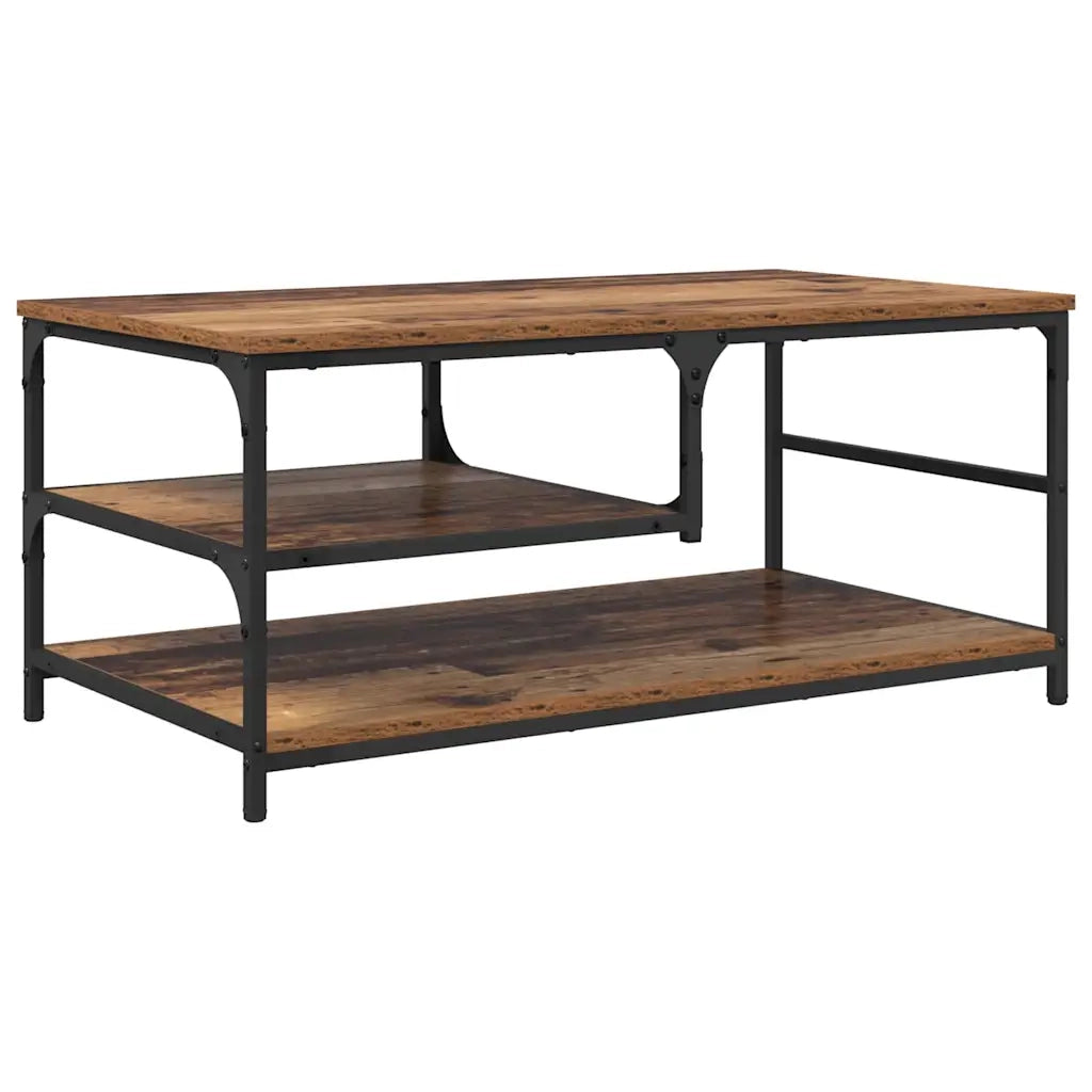 Tavolino da salotto Legno vecchio 90 x 49 x 40 cm 886243