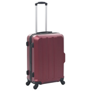 Set Trolley a Custodia Rigida 3 pz Rosso Vino in ABS CFW7897400