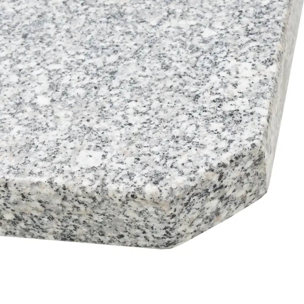 Piastra per Parasole in Granito Quadrata 25 kg Grigia CFW6591448