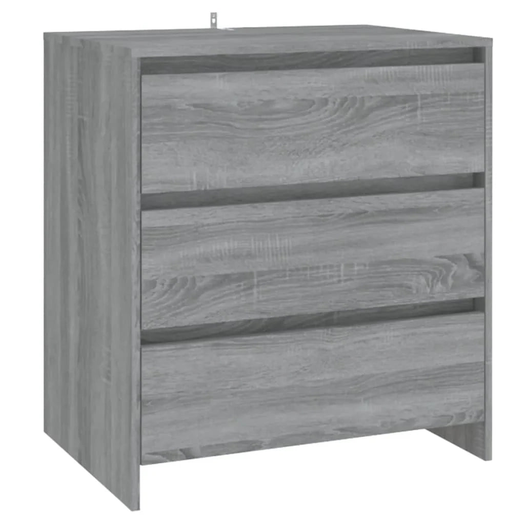 Buffet credenza cassettiera armadio mobile contenitore organizer per cucina soggiorno salotto Sonoma 70 x 41 x 75 cm legno ingegnerizzato grigio 02_0036520