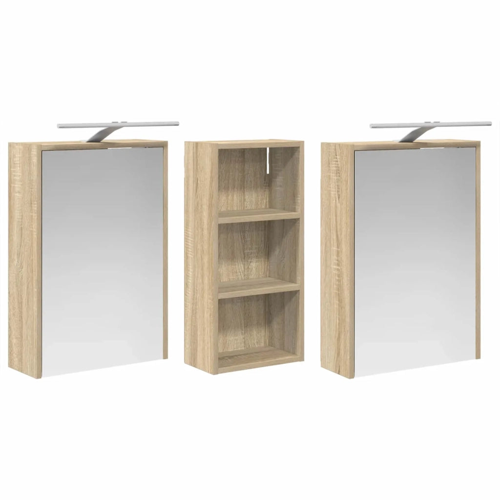 Set di Armadi da Bagno 3 pcs 116 x 16 x 62,5 cm 3403818