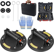 Set di 2 pinze di 20 cm (8 pollici) aspirapolvere per vetro, piastrelle, marmo - max. 150 kg