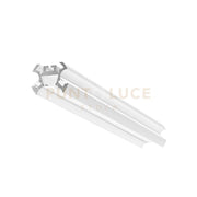 ASTANA -  PROFILO IN ALLUMINIO CON DIFFUSORE BIANCO PARETE/SOFFITTO/SOSPENSIONE MT2 COLORE BIANCO