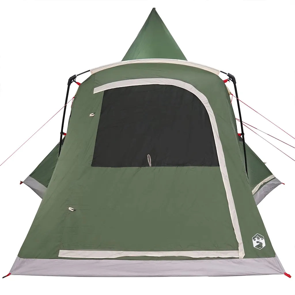 Tenda Teepee per 5 Persone con tetto Verde 545 x 450 x 295 cm 42003999