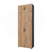 Vicco Armadio universale Antracite/quercia dorata 80 x 223.8 cm con attacco per mobile