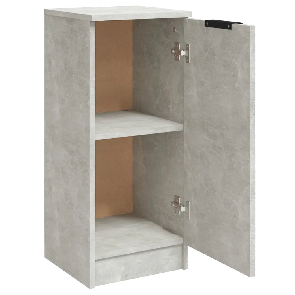 Credenza Grigio Cemento 30x30x70 cm in Legno Multistrato 811141