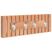 Appendiabiti da parete 42 x 8,5 x 14 cm in legno massello di noce 02_0005469