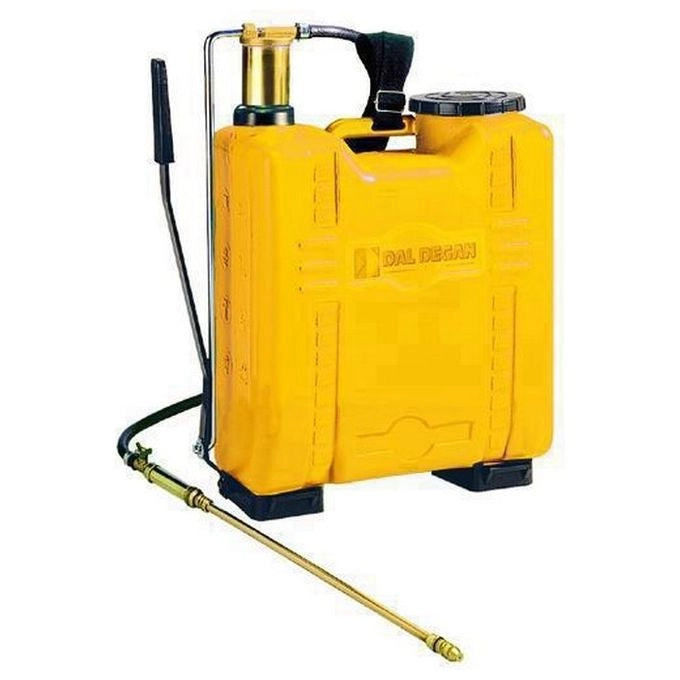 Dal Degan 7463020 Pompa Irroratrice a Spalla 20 L Pompante e Lancia in Ottone e Inox con Filtro e Rubinetto