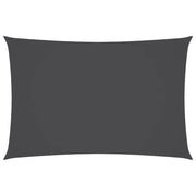 Parasole a vela | Telo Ombra | Vela da ombra Oxford Rettangolare 5x7 m Antracite